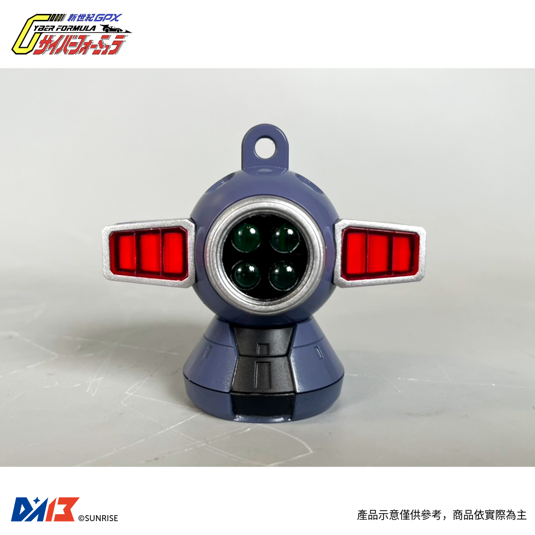 (預購) DA13_閃電霹靂車_GPX阿斯拉機械頭造型一卡通_感應發光款 (動畫配色):圖片 5