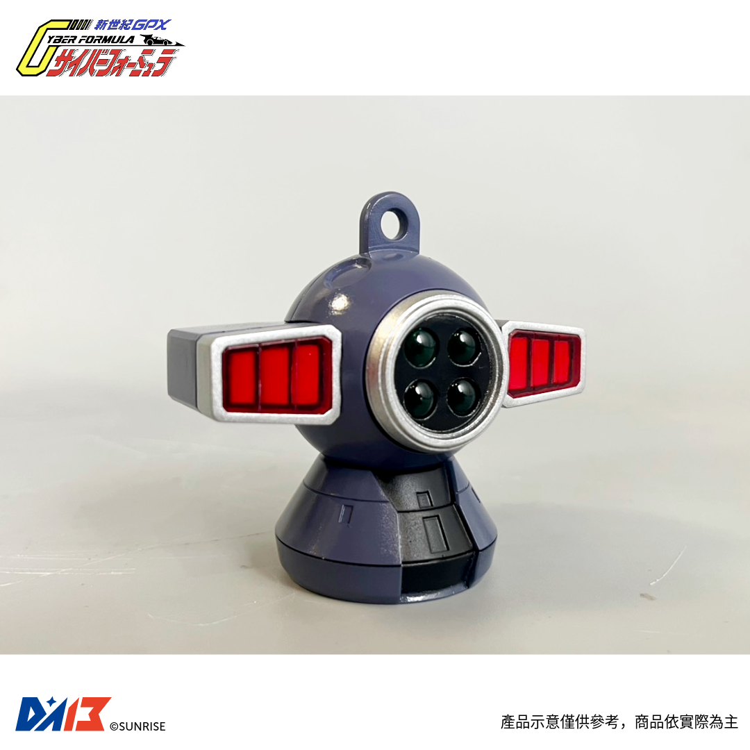 (預購) DA13_閃電霹靂車_GPX阿斯拉機械頭造型一卡通_感應發光款 (動畫配色):圖片 6