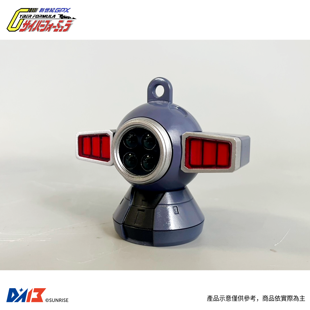 (預購) DA13_閃電霹靂車_GPX阿斯拉機械頭造型一卡通_感應發光款 (動畫配色):圖片 7